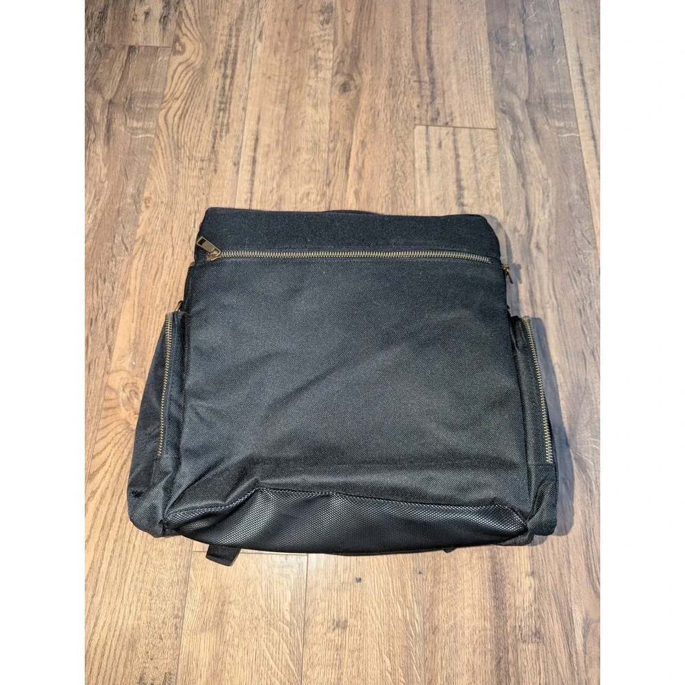 Kingdely Black Tactical Messenger Bag Backpack Padded Tool‎ Gear Organizer Case